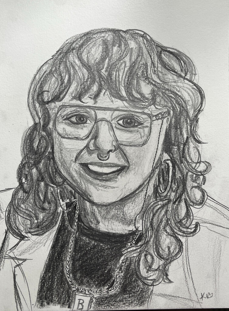 Jamie 2026, graphite on paper