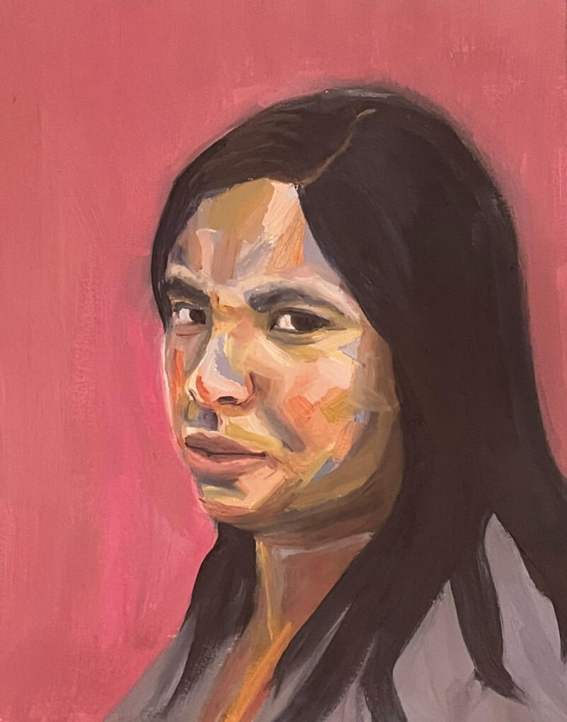 Shannel 2026 - Oil on paper 11"x14"